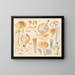 Limacium glutiniferum - Hans Baldung — framed artwork on a wall