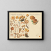 Pholiote mutable Pholiote marginée - Hans Baldung — framed artwork on a wall