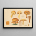 Pholiota spectabilis Fr 1828 - Hans Baldung — framed artwork on a wall