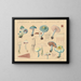 Stropharia aeruginosa var. viridula - Hans Baldung — framed artwork on a wall