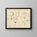 Tricholome gambosum - Hans Baldung — framed artwork on a wall