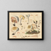 Tricholome sudum - Hans Baldung — framed artwork on a wall