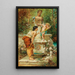 Vermouth puni - Hans Zatzka — framed artwork on a wall