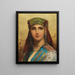 Fellah - Hans Zatzka — framed artwork on a wall