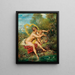 Fishing - Hans Zatzka — framed artwork on a wall