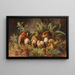 Lucky Clovers Painting - Hans Zatzka — framed artwork on a wall