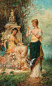 Il m'aime, il ne m'aime pas - Hans Zatzka — artwork view