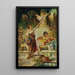 La Vie Extraordinaire - Hans Zatzka — framed artwork on a wall