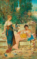 Leisure Hours - Hans Zatzka — artwork view