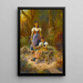 Voyage joyeux - Hans Zatzka — framed artwork on a wall