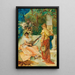Air joyeux - Hans Zatzka — framed artwork on a wall