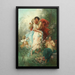 Serment d'amour - Hans Zatzka — framed artwork on a wall