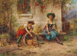 Spirits of Nature - Hans Zatzka — artwork view