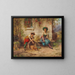 Spirits of Nature - Hans Zatzka — framed artwork on a wall