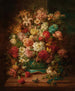 Nature morte aux fleurs et aux papillons - Hans Zatzka — artwork view