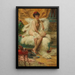 The jewelry box - Hans Zatzka — framed artwork on a wall