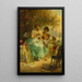 The love letter - Hans Zatzka — framed artwork on a wall