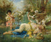 Venus and Cupid - Hans Zatzka — artwork view
