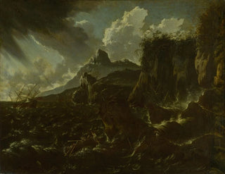 Shipwreck in a Storm - Hans de Jode — artwork view