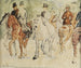 La Sortie à cheval - Hans von Faber du Faur — artwork view