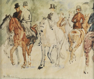 La Sortie à cheval - Hans von Faber du Faur — artwork view