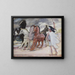 Quadriga Painting - Hans von Faber du Faur — framed artwork on a wall