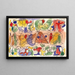 House in Ypres - Harald Conrad Stilling — framed artwork on a wall