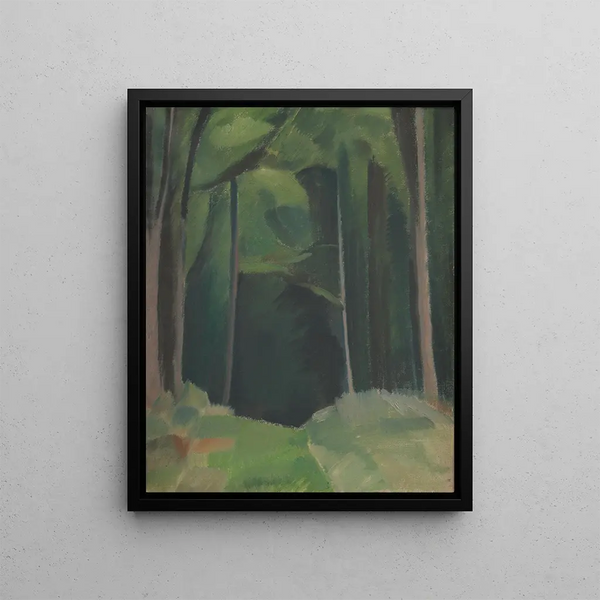 Inside the Wood - Harald Giersing — framed artwork on a wall