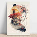 Reproduction of the painting Harmonie Éphémère | Abstract art decoration