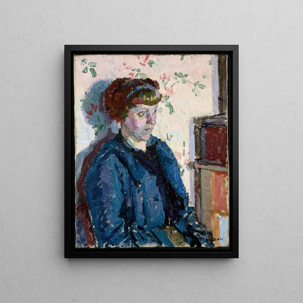 Sylvia Gosse - Harold Gilman — framed artwork on a wall
