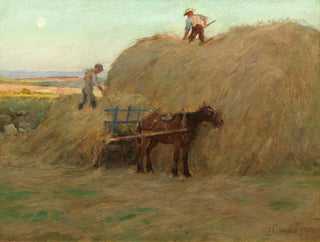 Construire le foin - Harold Harvey — artwork view