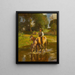 The Watering Place - Harold Harvey — framed artwork on a wall