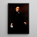 William McKinley painting - Harriet Anderson Stubbs Murphy — framed artwork on a wall