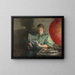 Interior Evening - Harriet Backer — framed artwork on a wall