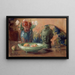 Still life - Harriet Backer — framed artwork on a wall