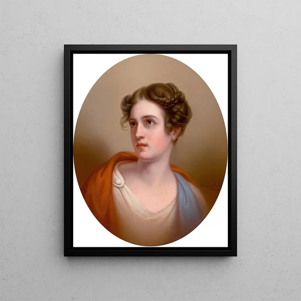 Agatharkhis - Harriet Cany Peale — framed artwork on a wall