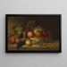Fruit Painting - Harriet Cany Peale — framed artwork on a wall