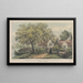 La Maison de Réception de la Société Humaine à Hyde Park - Harriet Gouldsmith Arnold — framed artwork on a wall