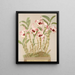 Dendrobium Nobile Painting - Harriet Stewart Miner — framed artwork on a wall
