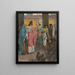 The First Miracle of Christ - Harris Jones Co — framed artwork on a wall