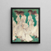 Graduation - Harrison Fisher — framed artwork on a wall