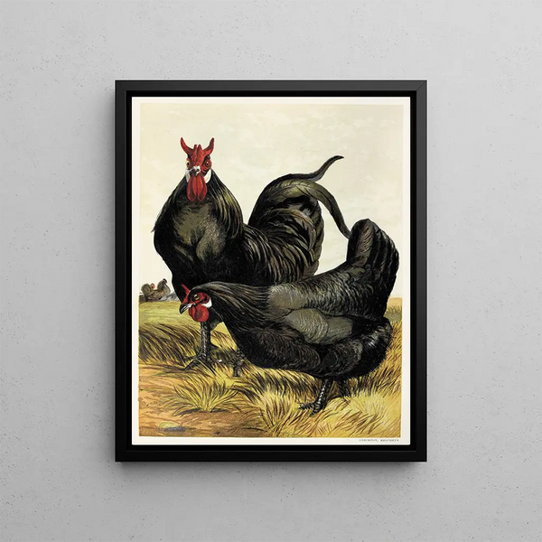 La Flèche - Harrison Weir — framed artwork on a wall