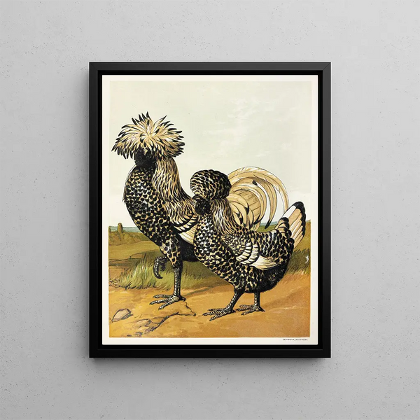 Silver Polishing - Harrison Weir — framed artwork on a wall