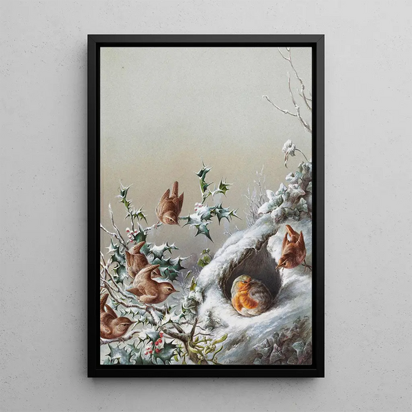 In times of peace - Harry Bright — framed artwork on a wall