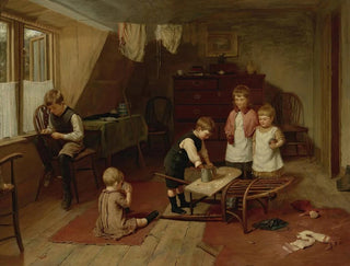 Children playing - Harry Brooker — artwork view