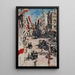 Royal Visit 1925 - Harry Caldecott — framed artwork on a wall