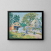 La pompe du village - Harry Shokler — framed artwork on a wall