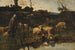 Landscape Painting with Sheep, Picardy - Harry Thompson — artwork view