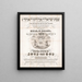 Listen, O Israel, the Lord our God - Hartmann Heppenheimer — framed artwork on a wall