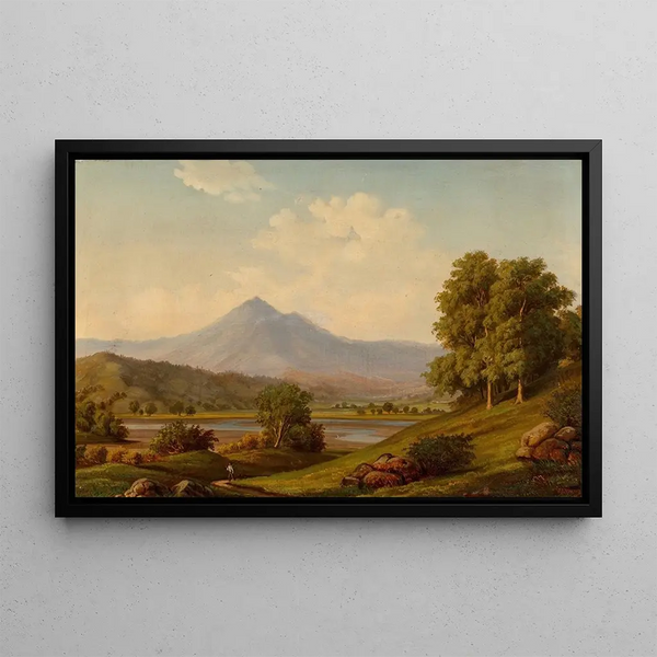 Mont Chocorua, New Hampshire - Harvey Otis Young — framed artwork on a wall